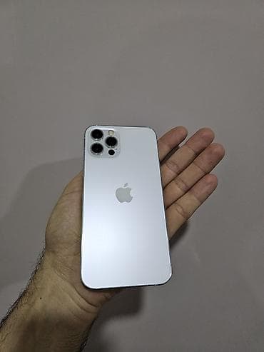 xacmaz iphone: IPhone 12 Pro, 128 GB, White Titanium — 1