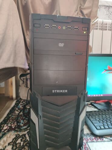 masa üsdü komputer: Masaüstü kompüter komplekti Komplekt: - Sistem bloku: STRIKER korpus — 3