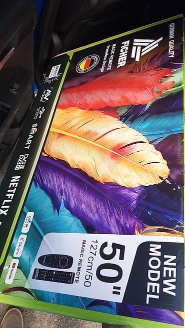 hoffman tv: Ficher 50" (127 sm) Smart TV – Yeni Model - Ekran: 50 düym / 127 sm — 1