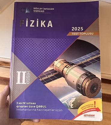 Məhsul: “Fizika 2025 – Test Toplusu” (DİM), Hissə I və Hissə II — 3