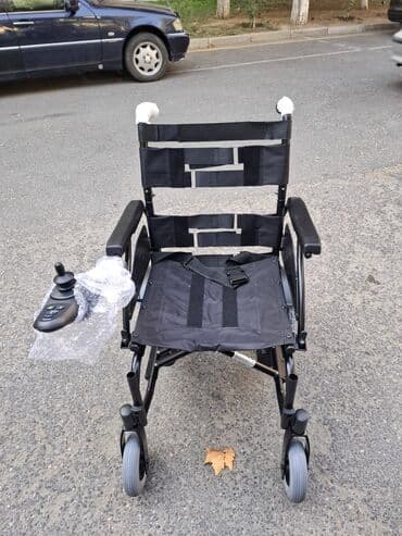 əlillər üçün araba: Elektrik ötürücülü əlil arabası - Kompakt və yığcam konstruksiya — 1