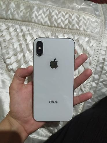IPhone X, 64 GB, Gümüşü lalafo.az -da IPhone X, 64 GB, Gümüşü