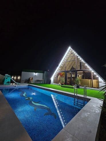 lalafo долгосрочная аренда квартир: 80 kv. m, 3 otaqlı, Hovuzlu, İnternet, Qaz, İşıq — 1