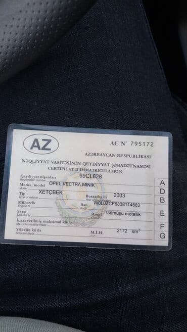 opel 1.3 diesel: Opel Vectra: 2.2 l | 2003 il 350000 km Sedan — 6