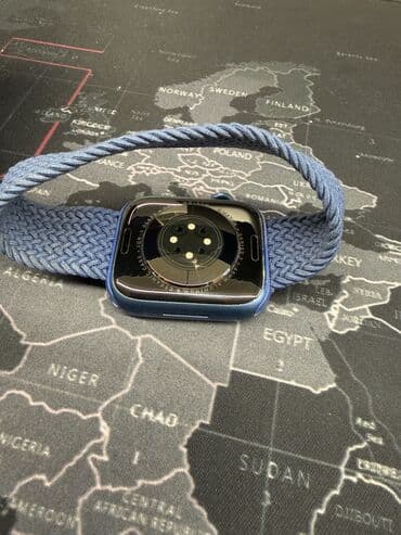 Mətbəx texnikası: İşlənmiş, Smart saat, Apple, Sensor ekran, rəng - Göy — 10