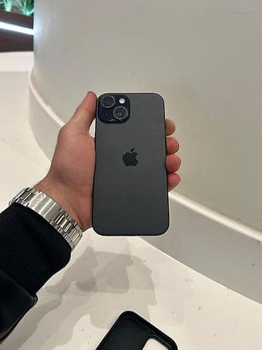iphone 2ci əl: IPhone 15, Qara — 9