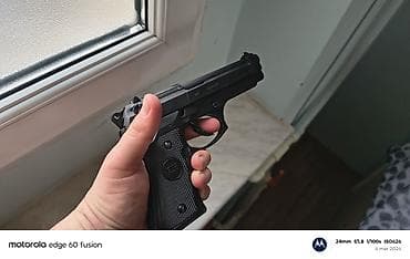 Model: (Beretta üslubunda) oyuncaq airsoft tapançası