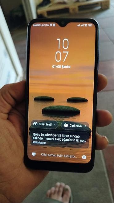 redmi qulaqciq: Xiaomi 64 GB, rəng - Mavi, 
 İki sim kartlı — 1