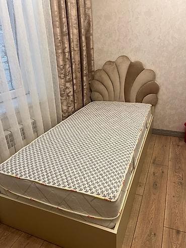 tek kravat: İşlənmiş, Təknəfərlik çarpayı, Matras ilə, Siyirməsiz — 1
