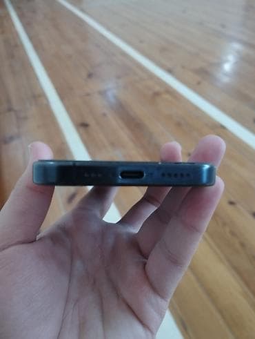 Telefon ehtiyat hissələri: IPhone 15 Pro, Göy, Face ID — 2