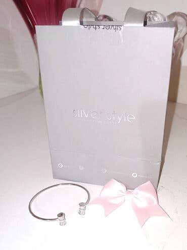 бусы из натурального камня: Браслет, Серебро, Бесплатная доставка — 3