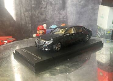 maşın modeli: Коллекционная модель Mercedes-Maybach S-class X222 obsidian black 2019 — 1