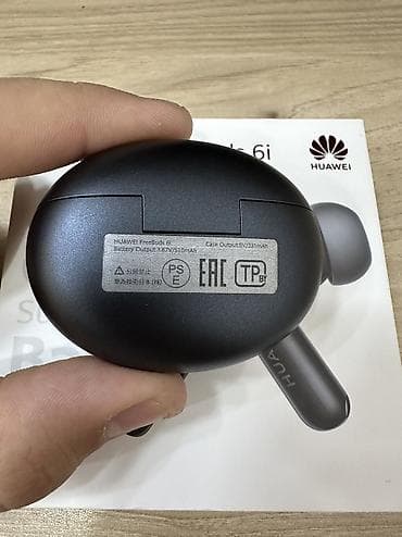 Микрофоны: Новый Беспроводные (Bluetooth) Наушники, Huawei, цвет - Черный — 5