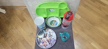 Tezediler 1ededi 1 man usaqlar ucun yemek ve su qablari — 3