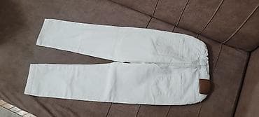 ag cins: LC Waikiki uşaq şalvarı - Model: klassik kəsimli ağ cins (denim — 2