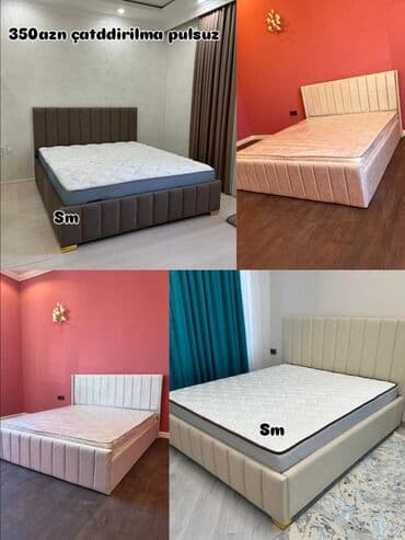 gilan parçaları: İkinəfərlik çarpayı, Matras ilə, Siyirməsiz — 1