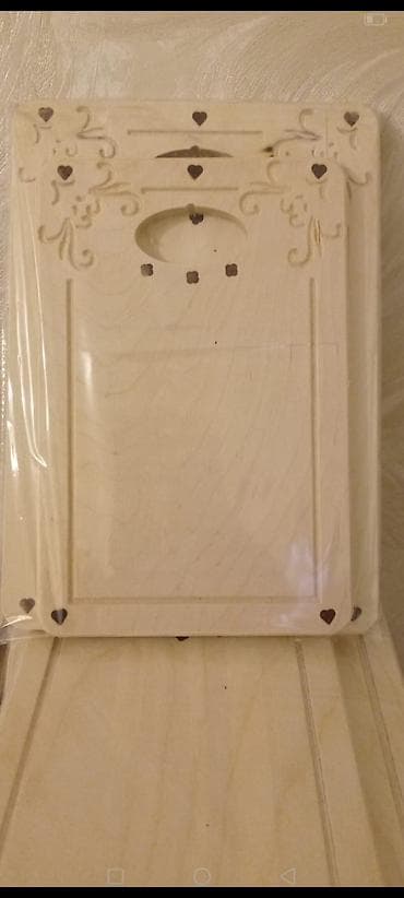 madonna service: Məhsul: Taxta dekorativ kəsim lövhələri (2-li set) - Material: təbii — 5