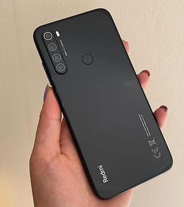 samsung not 6: Redmi Note 8 (2021), 128 GB, rəng - Qara, Barmaq izi, İki sim kartlı — 1