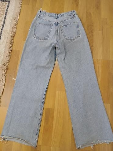 Джинсы: Джинсы, Zara, M, цвет - Голубой — 2