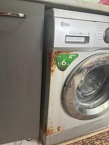 sok masini: Paltaryuyan maşın LG, 6 kq, Avtomat, Qurutmasız — 4