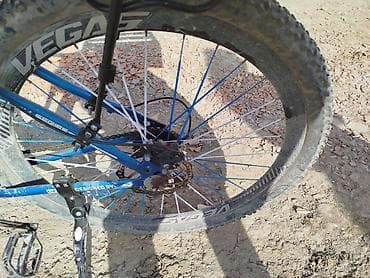 Детские велосипеды: VEGAS dağ velosipedi - Çərçivə: polad, mavi rəngdə, düz üst borulu — 2