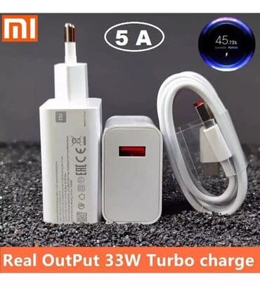 mi qulaqlıq: Adapter Xiaomi, 33 Vt, Yeni — 1