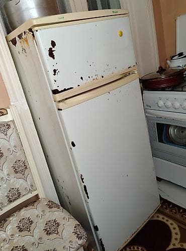 Кухонные плиты и варочные поверхности: Б/у 2 двери Dnepr Холодильник Продажа, цвет - Белый — 1