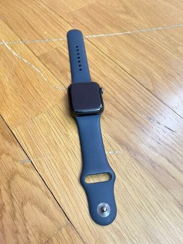 elektron saat oyrənmək: Smart saat, Apple, Sensor ekran, rəng - Qara — 3