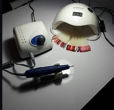 Manikür üçün avadanlıq dəsti - SUNUV markalı LED/UV lampa – rəqəmsal — 1