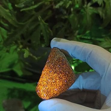 bakida hava saatliq: UV işığında Narıncı Parlayan Nadir Təbii Daş Satılır 💎 Yooperlite / — 5