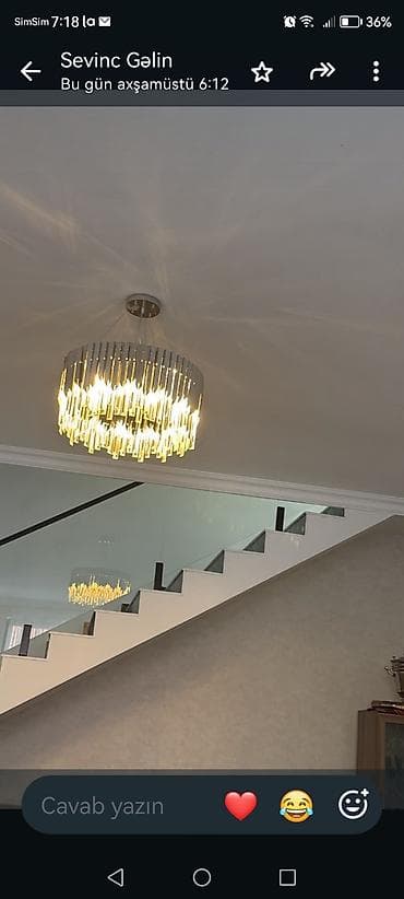Led Çılçıraq, 4 və daha çox lampa, Metal — 2