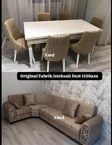 Məhsul: Original fabrik istehsalı mebel dəsti – 1450 AZN - Yemək