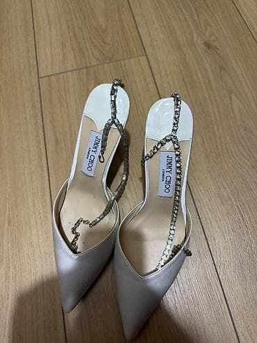 Tuflilər: Tuflilər, Ölçü: 38, rəng - Bej, İşlənmiş — 1