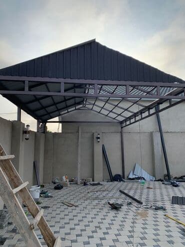 dam örtüklərinin zavod satışı: Metal konstruksiyalı, yığılmış örtük. Həyətdə və ya bağda avtomobil — 4