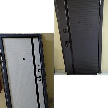 İşlənmiş Giriş qapısı Çərçivə ilə, Zəmanətli, Ödənişli quraşdırma, Ünvandan götürmə — 1