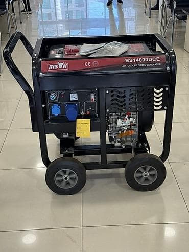 razetqa: BISON BS14000DCE dizel generator - Tip: Hava ilə soyudulan dizel — 1