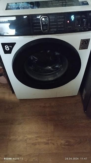 Paltaryuyan maşın Samsung, 8 kq, Yeni, Avtomat, Qurutmasız