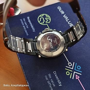 Ювелирные изделия: Наручные часы, Tissot, цвет - Черный — 2