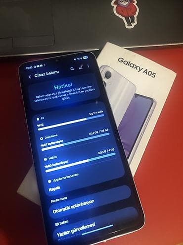 telfolar: Samsung Galaxy A05, 128 GB, rəng - Ağ — 5