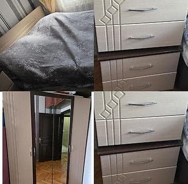 ev darvazalari: ✅yatag desti satilir Taxt + matras dolab ve iki tumba 250 manata — 1