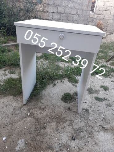 yazı masası qız ucun: Düz masa, Stulsuz, Polkasız, Siyirməli, Rusiya, Mat laminat — 5
