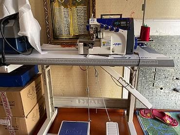 Elektronika: Tikiş maşını Juki, İşlənmiş,Overlok, 4 saplı — 2