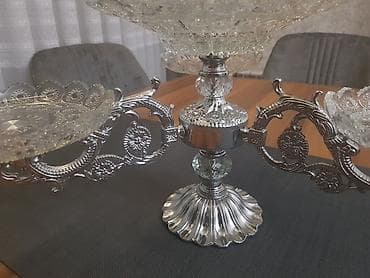 antrium gulu: Meyvə və çərəz qabı. 3-lü. Orta meyvə üçün böyük vaza, 3 əd kənarında — 5