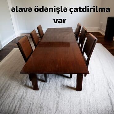 stol süfreleri: *Sada* masa desti 260 Azn Açılıb yığılandır, Eni 1 metr uzunluğu 2 — 1
