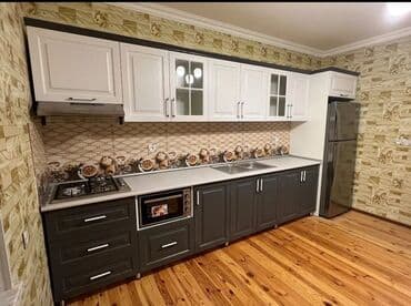 ucuz kuxna mebelleri islenmis: Sifarişlə mətbəx dəsti, Özü çəkən petlələr, DSP, Kredit yoxdur, Ödənişli çatdırılma — 6