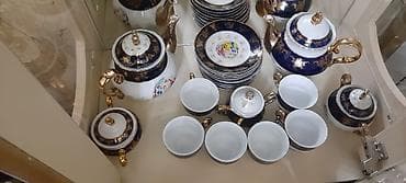 cay desgahi: Çay dəsti, rəng - Ağ, Farfor — 4