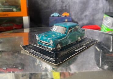 metbex tavan modelleri: Коллекционная модель Moskvich 402 blue green 1956 DeAgostini Scale — 3