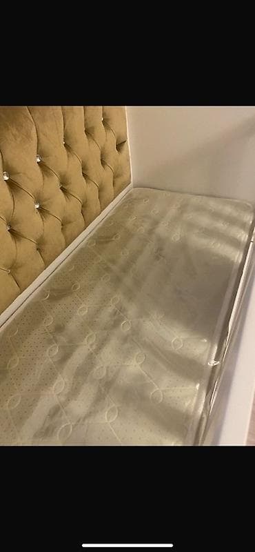 dosek matras: Uşaq beşiyi – klassik dizaynlı, funksional model - Rəng: ağ, qızılı — 3