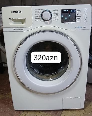 et masini: Samsung paltaryuyan maşın – EcoBubble, 6 kq Xüsusiyyətlər: - Ön — 1