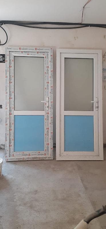 Plastik qapı ölçüsü 189*79 sm çütü 95 azn ünvan Maştağa